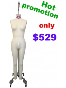 Dress form Size 6 Industry Grade Missy Full Body Dress Form (605A)